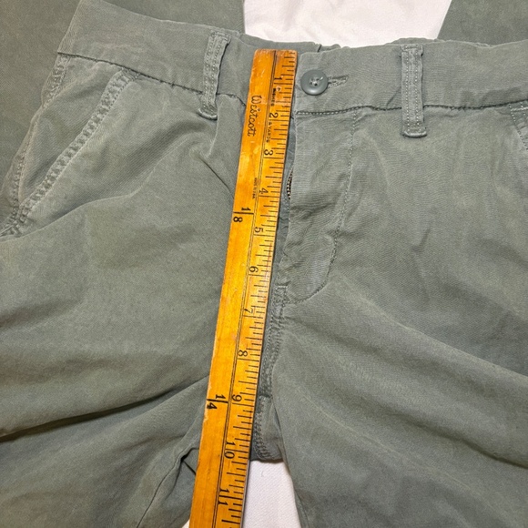 American Eagle Women's Baggy Wide Leg Stretch Cargo Trousers Pants Green Size 0 - Picture 9 of 13